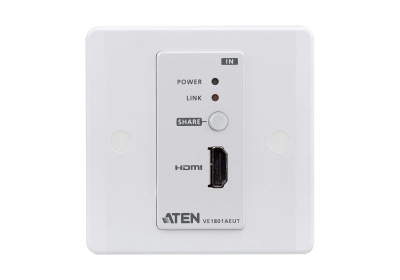 ATEN HDMI HDBaseT-Lite zender met EU wandplaat / PoH