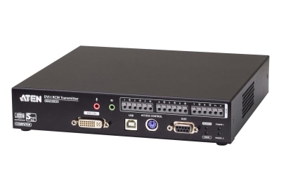 ATEN DVI-I Single Display KVM-over-IP zender met externe toegang