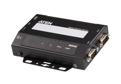 ATEN 2-Poort RS-232/422/485 beveiligde apparaatserver