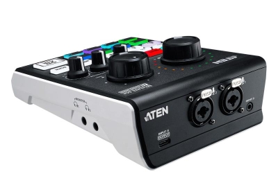ATEN Podcast AI Audio Mixer | MicLIVE 6-CH