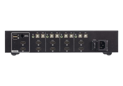 ATEN 4-Poort USB HDMI Dual Display Secure KVM Schakelaar met CAC (overeenkomstig PSD PP v4.0)