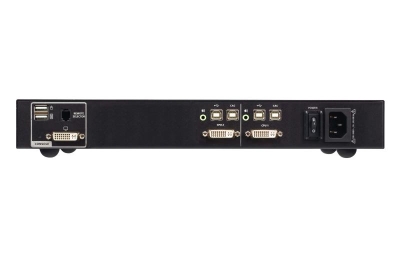 ATEN USB DVI KVM-schakelaar met 2 poorten en CAC (conform PSD PP v4.0)