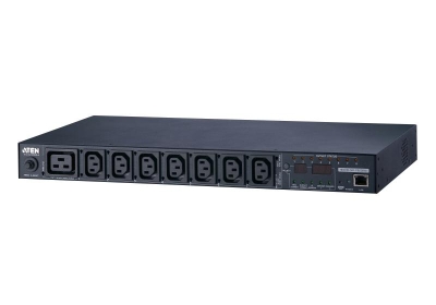 ATEN PE6208G-ATA-G energiedistributie 8 AC-uitgang(en) 1U Zwart