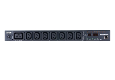 ATEN PE6208G-ATA-G energiedistributie 8 AC-uitgang(en) 1U Zwart