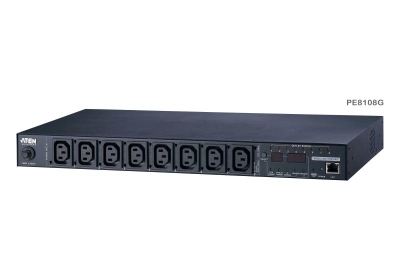 ATEN 15A/10A 8-uitgangen 1U gemeten en geschakeld eco PDU