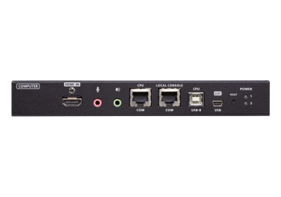 ATEN 1-Lokaal / Remote Gedeelde toegang Single Port 4K HDMI KVM over IP Switch