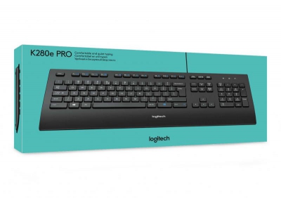 K280e Corded Keyboard US Int l layout