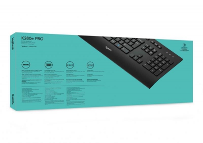 K280e Corded Keyboard US Int l layout