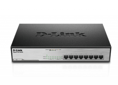 DGS-1008MP Switch Gbit PoE