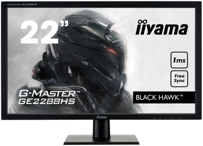 iiyama G-MASTER GE2288HS 55CM 21.5IN TN 54,6 cm (21.5\") 1920 x 1080 Pixels Full HD LED Zwart