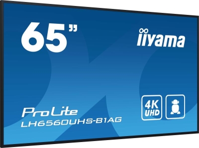 iiyama PROLITE Digitaal A-kaart 165,1 cm (65\") LED Wifi 500 cd/m² 4K Ultra HD Zwart Type processor Android 11 24/7