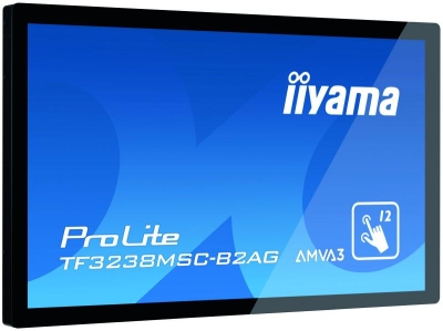 iiyama TF3238MSC-B2AG beeldkrant 80 cm (31.5\") LED Full HD Touchscreen Interactief flatscreen Zwart