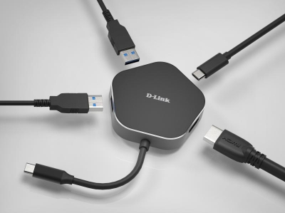 4-in-1 USB-C Hub + HDMI + Power Delivery