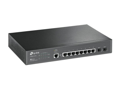 TP-LINK T2500G-10TS netwerk-switch Managed L2/L3/L4 Gigabit Ethernet (10/100/1000) Zwart 1U