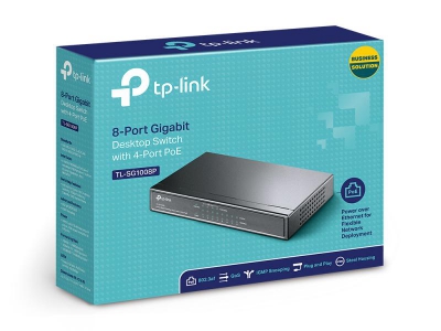 TL-SG1008P 8p. Gigabit Desktop Switch