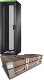 APC NetShelter Easy ER6202FP1 - 42U/HE, 600mm(b) x 1000mm(d) 19\" IT rack, met zijpanelen, ongemonteerd
